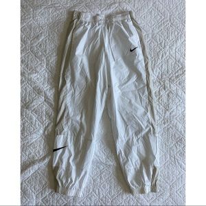 Woven Patchwork Joggers